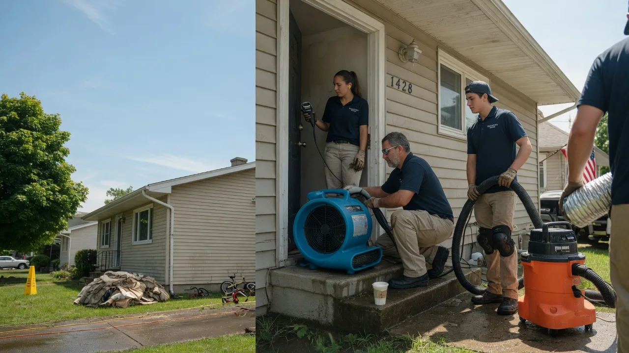 Water Damage Restoration in Lincoln, IL near me